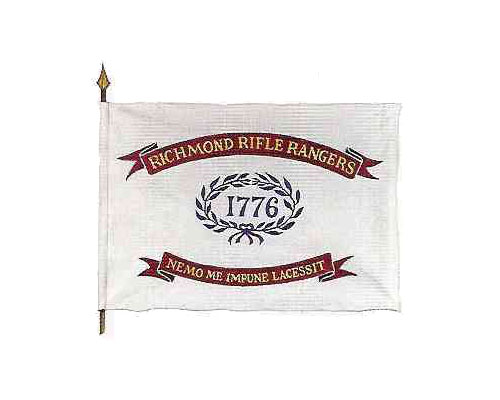 Flag of the Richmond Rifle Rangers